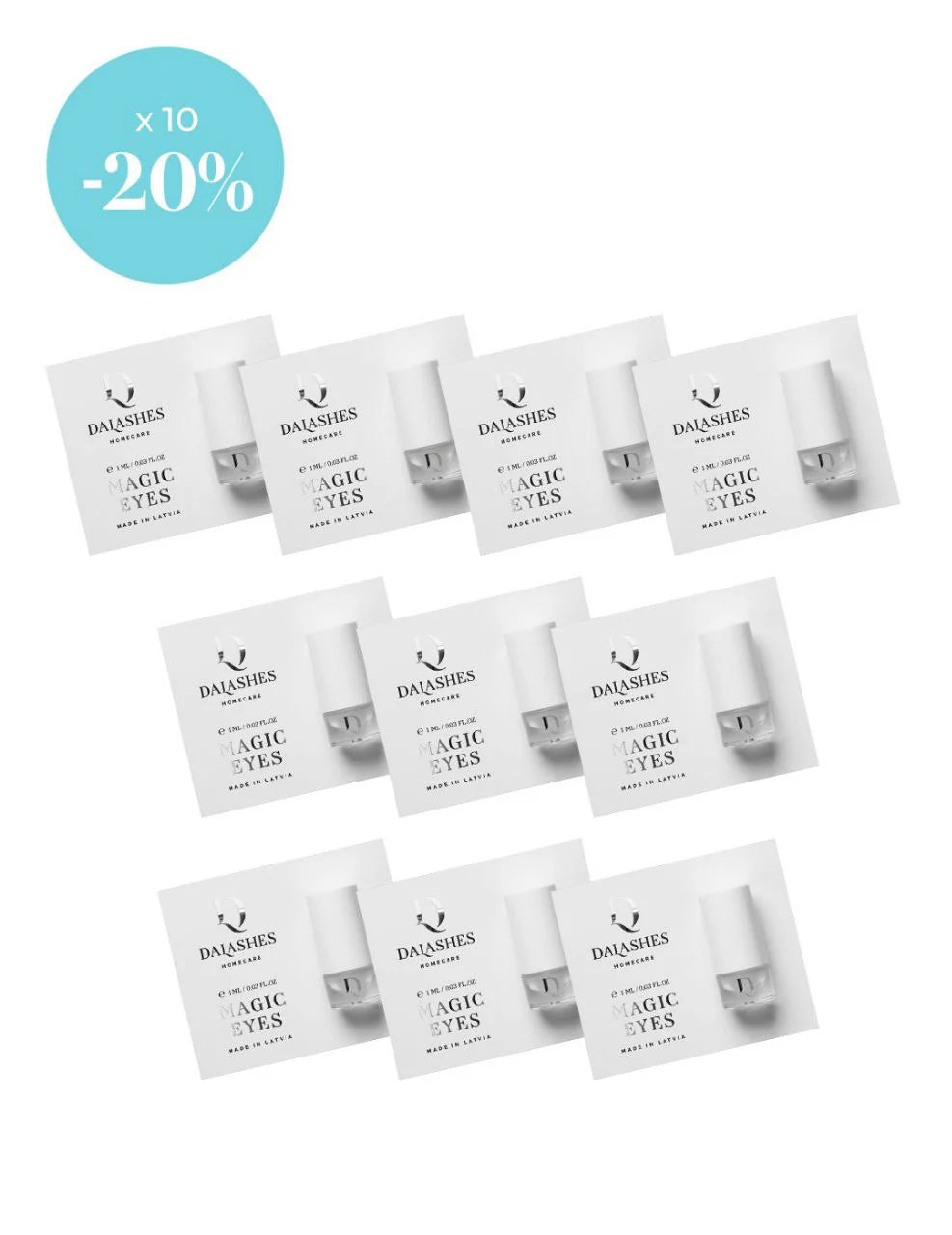 Magic eyes paakių gelis ( 10 vnt. x 1 ml)